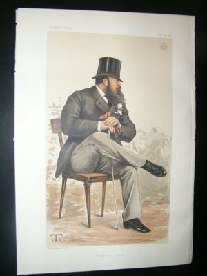 Vanity Fair Print: 1881 Lord Rendlesham