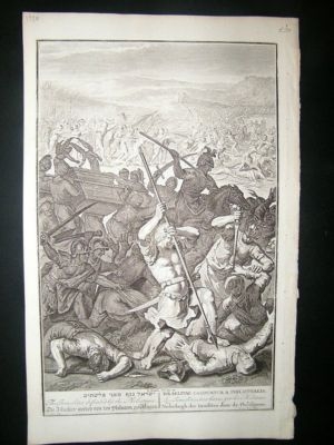 Religious 1720 Israelites Defeated by Philistines, Elze