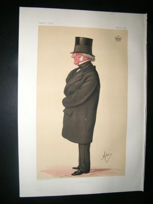 Vanity Fair Print: 1874 Philip-Henry, Earl Stanhope