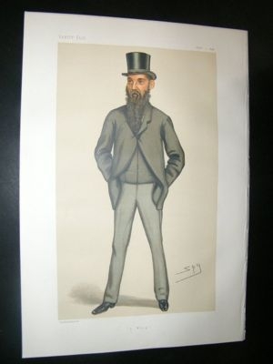 Vanity Fair Print: 1878 Lord Kensington, Railway