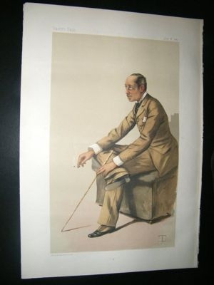 Vanity Fair Print: 1881 Marquis of Blandford