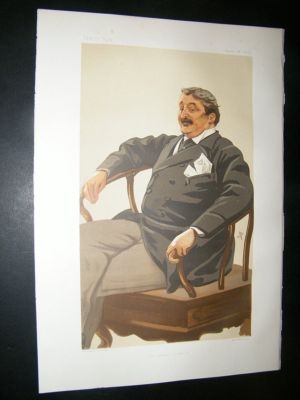Vanity Fair Print: 1876 James Farquharson of Invercauld