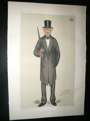 Vanity Fair Print: 1882 Earl of Selkirk