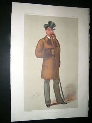 Vanity Fair Print: 1877 Robert Richardson Gardner