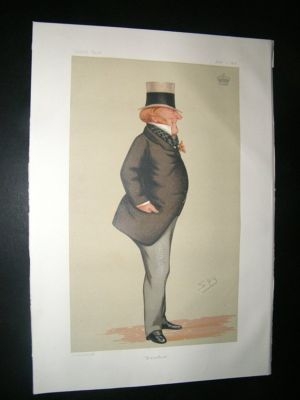 Vanity Fair Print: 1876 Earl of Portsmouth, Turf