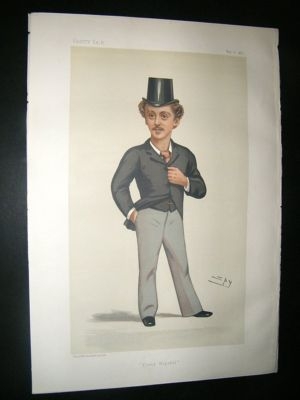 Vanity Fair Print: 1882 Herbert John Gladstone, Turf