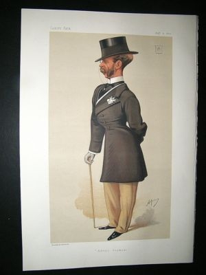 Vanity Fair Print: 1877 Francis Seymour, Carton