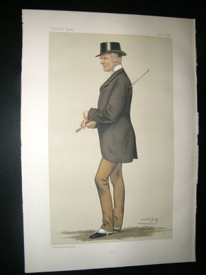 Vanity Fair Print: 1882 Anstruther-Thomson, Military