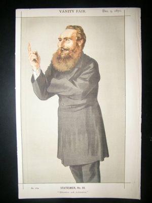 Vanity Fair Print: 1871 Anthony John Mandella