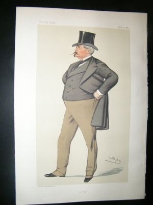 Vanity Fair Print: 1882 Arthur Loftus Tottenham
