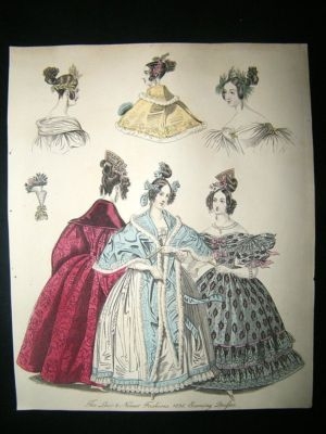 Fashion 1836 Evening Dresses, Hand Col #53