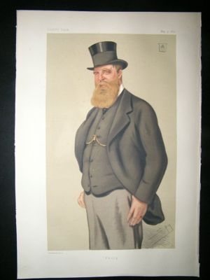 Vanity Fair Print: 1879 Philip John Williams Miles