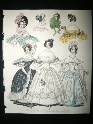 Fashion 1836 Evening Dresses, Hand Col #47