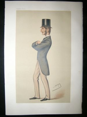 Vanity Fair Print: 1878 Lord Claud John Hamilton