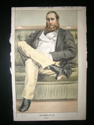 Vanity Fair Print: 1871 Lionel Dawson-Damer