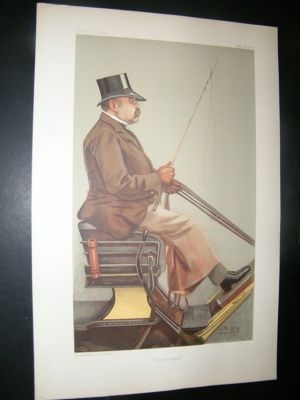 Vanity Fair Print: 1903 Baron Adolph Wilhelm Deichmann