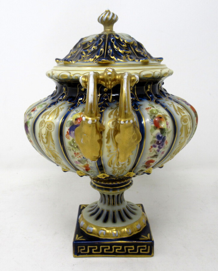 Antique Antique Sèvres Style German Rudolstadt Hand Painted Vase Centerpiece Urn Macys