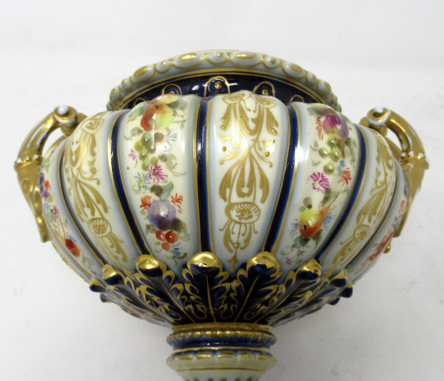 Antique Antique Sèvres Style German Rudolstadt Hand Painted Vase Centerpiece Urn Macys