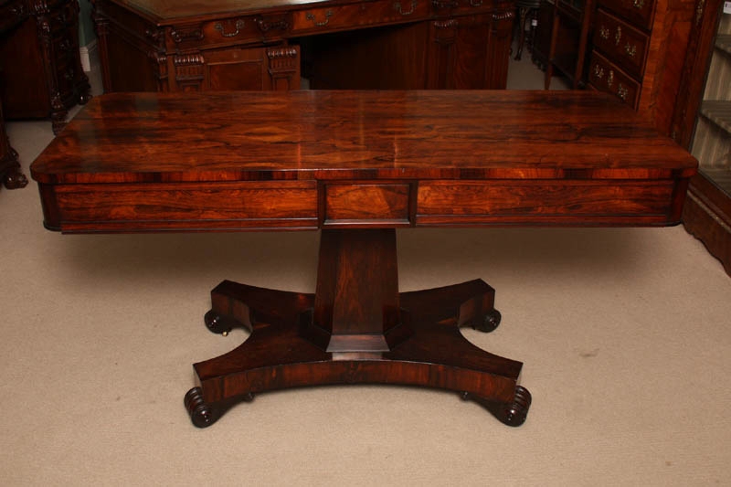 Antique William IV Rosewood sofa / centre table