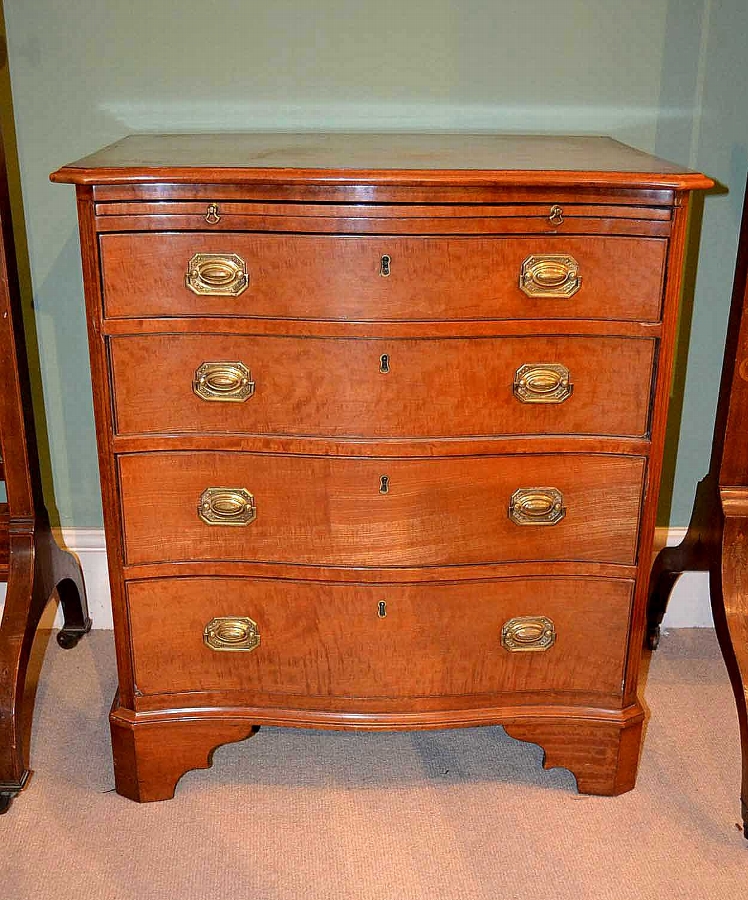 Antique George III Satinwood Chest of Drawers C 1800