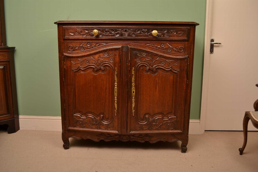 Antique French XIX C Provencal Oak Chiffonier