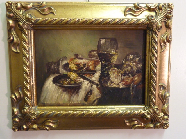 Oil Painting Still Life Giltwood Frame