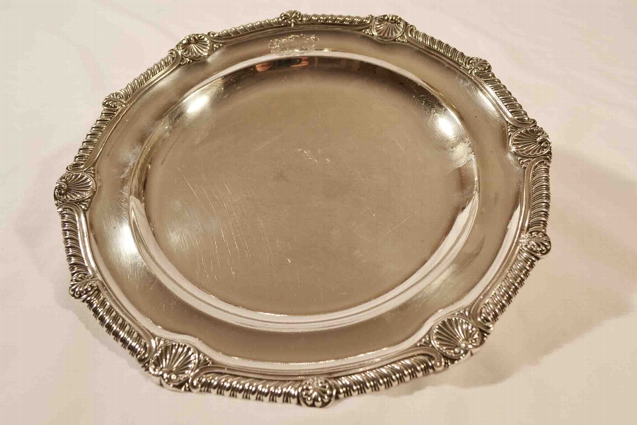 Antique Paul Storr Silver Dish 1807