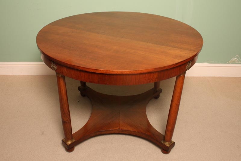 Antique French Empire Mahogany Centre Table c.1880