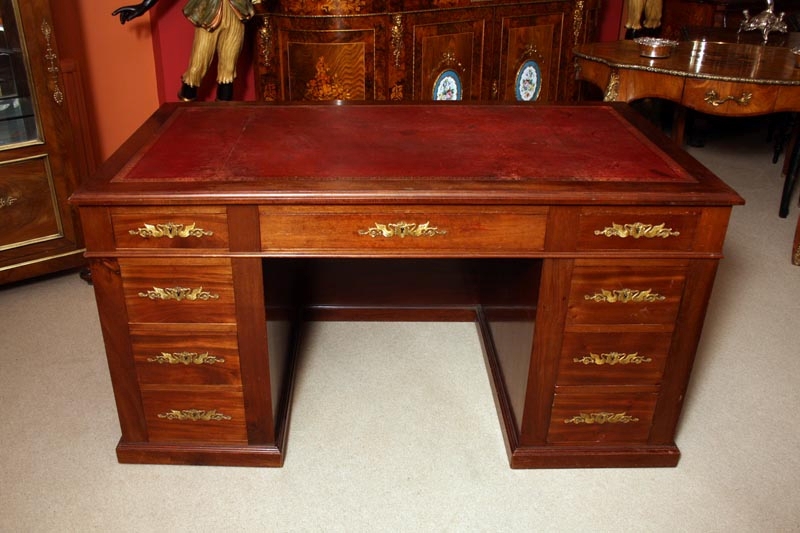 Antique French Empire Mahogany Desk c.1860