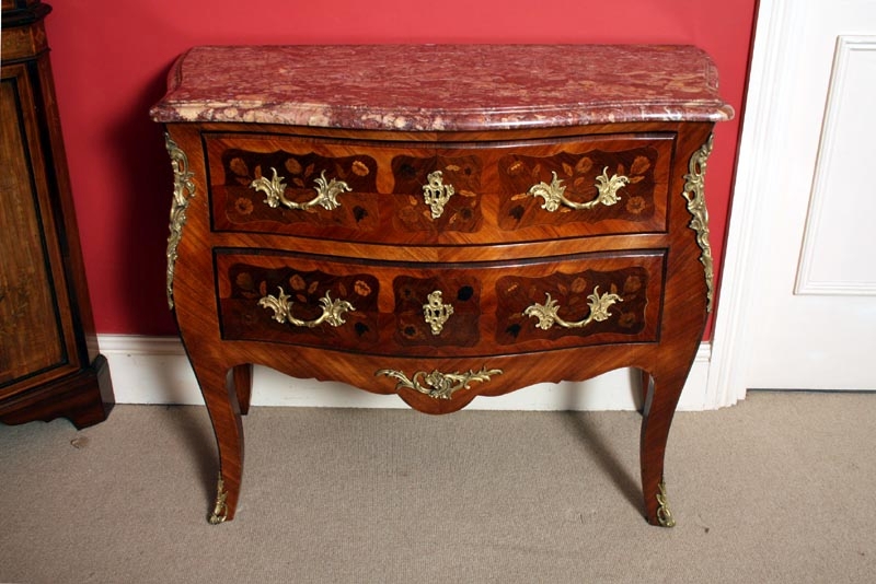Antique French Louis XV Commode Chest of Drawers c.1900