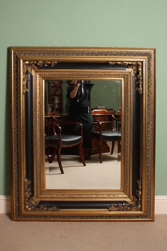 Stunning Large Rectangular Gilded Italian Mirror