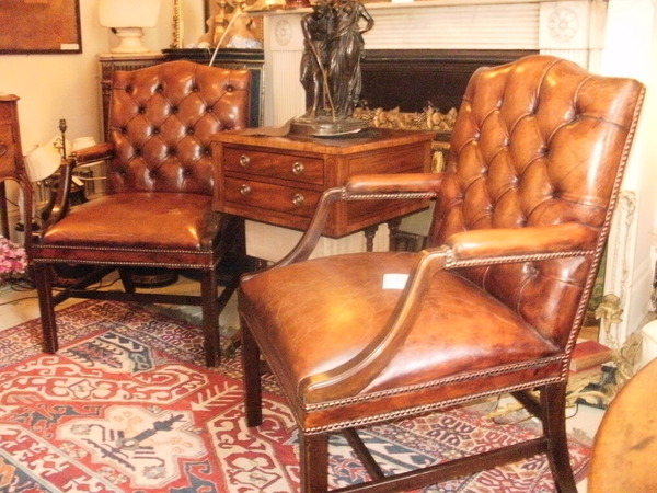 Pair Gainsborough Chairs