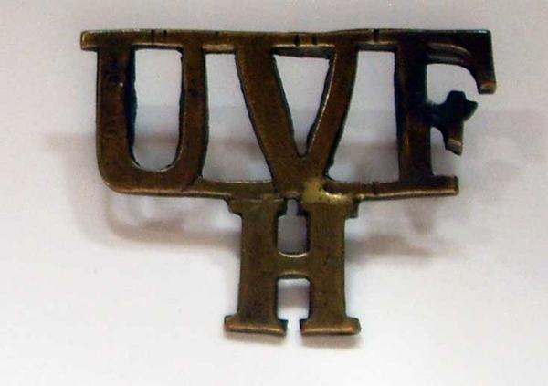 U.V.F.H ULSTER VOLUNTEER FORCE HOSPITAL