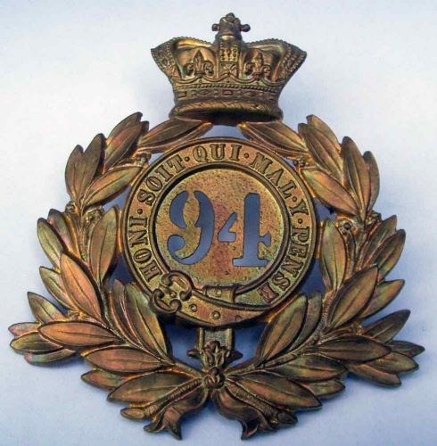 94 REGIMENT OF FOOT SHAKO 2 Bn. The Connaught Rangers.