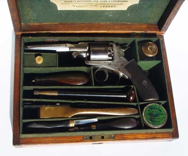 Boxed 5- shot double action percussion pocket revolver