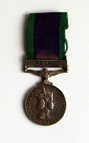 PTE P SPENCE Medal