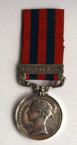 J As. WARD 18th Royal Irish regiment medals