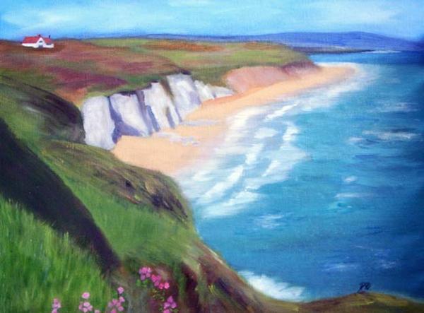 Irish Landscape oil painting