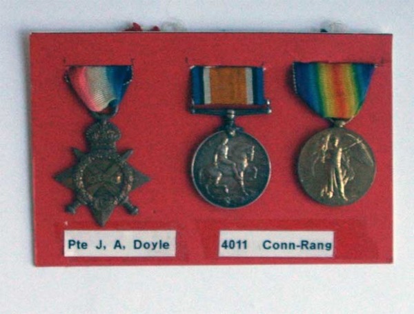 Pte.J.A. DOYLE Medals