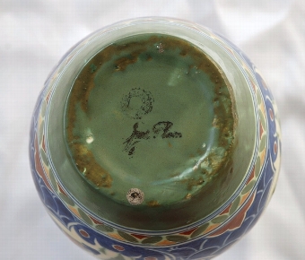Antique Vintage Dutch Faience Vase