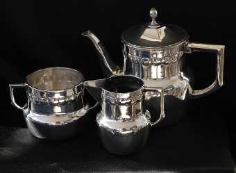 Orivit Jugendstil Three Piece Tea/Coffee Set