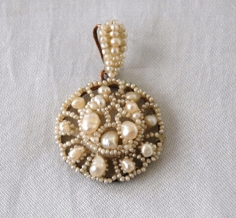 Georgian Pearl Pendant