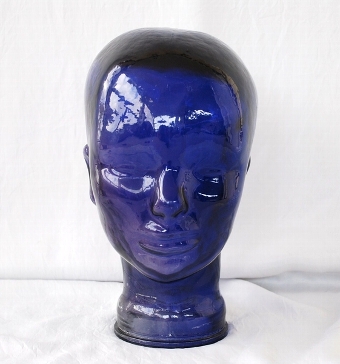 Vintage Glass Head