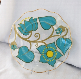 Retro Chance Bros Plate