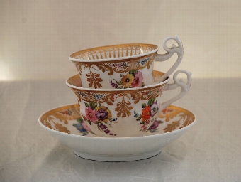Georgian Spode Porcelain Trio