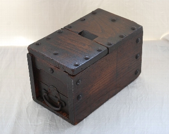Antique 19th Century Japanese Offering Box