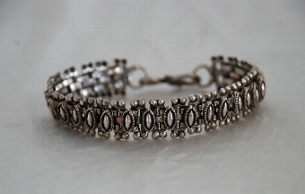 Vintage Turkish Silver Bracelet