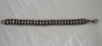 Antique Vintage Turkish Silver Bracelet
