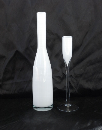 Vintage 1960s Freidrich Vase & Candle Holder