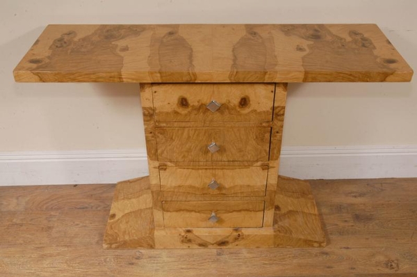 Art Deco Chest Drawers Console Table 1920s